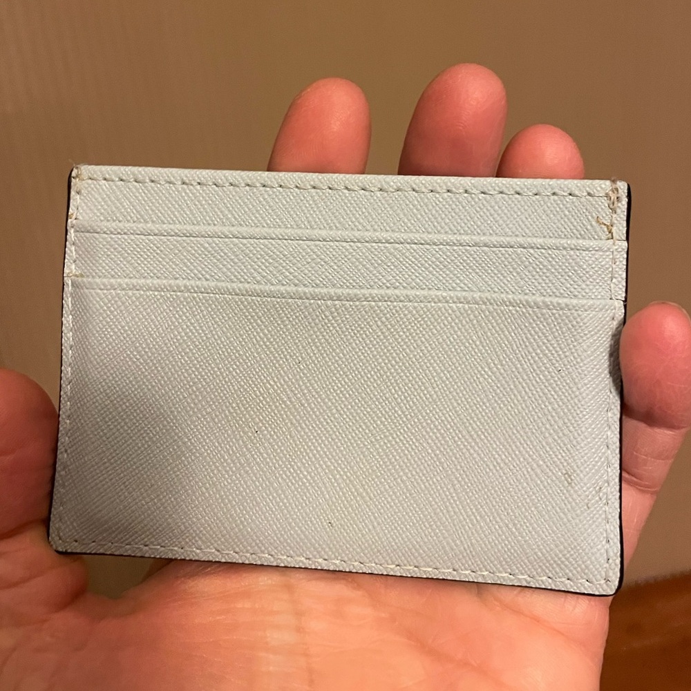 ♠️ Kate Spade New York | Small card wallet | Color: Light Blue - Picture 3 of 6